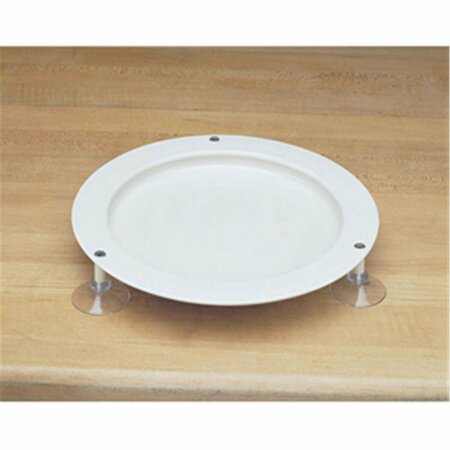 ABLEWARE Inner-Lip Plate with Suction Cups, Sandstone Ableware-745310050